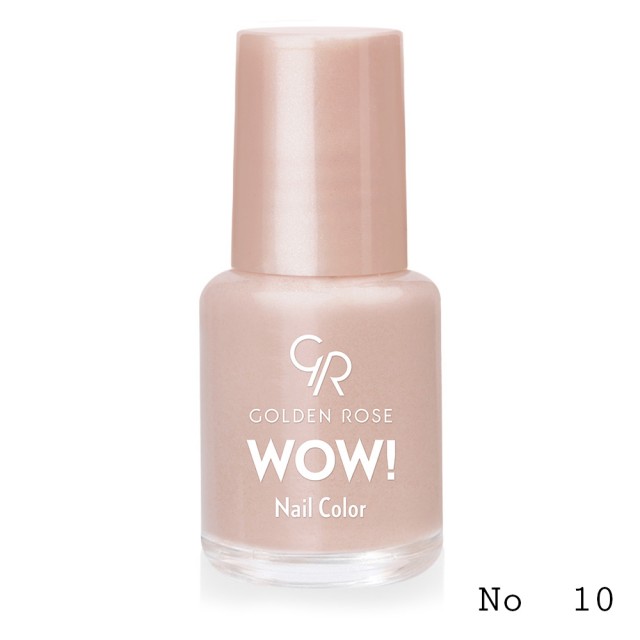 GOLDEN ROSE Wow! Nail Color 6ml-10
